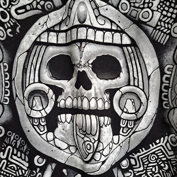Aztec Tatoo T-Shirt   Size L - Picture 1 of 4